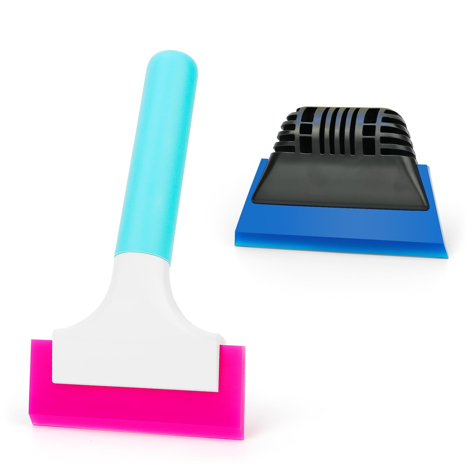 2-Pack Squeegee Kit, 9” Long Handle & 3” Palm Turbo Grip, for Window Tinting …