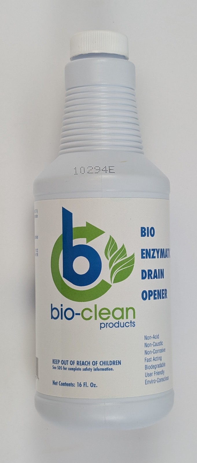 Bio-Clean Products Bio Enzymatic Drain Opener Safe Cleaner 16 Fl Oz Set of 8