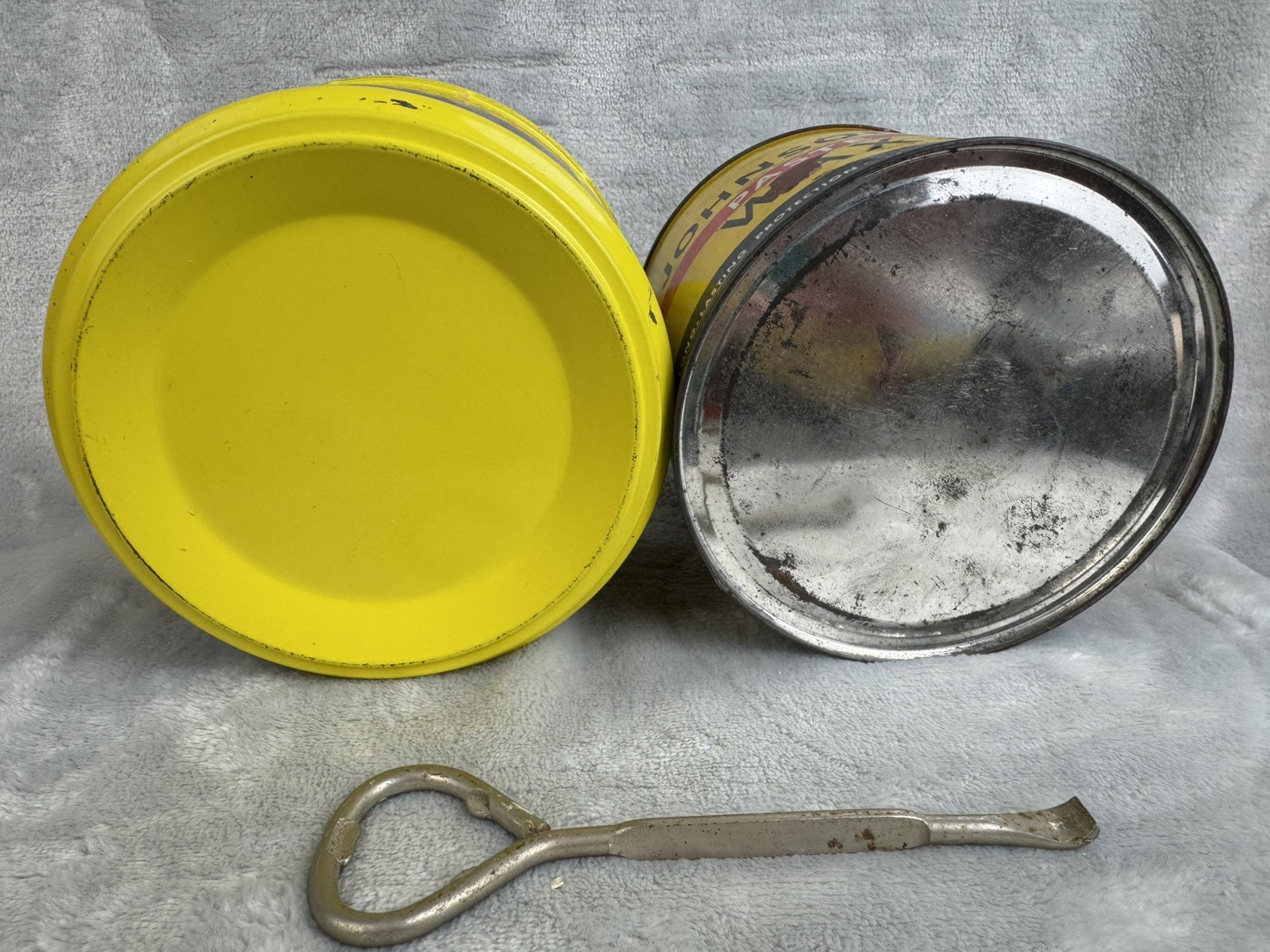 2 Original Formula JOHNSON’S PASTE WAX 16 oz Cans See Weight Photos Partials
