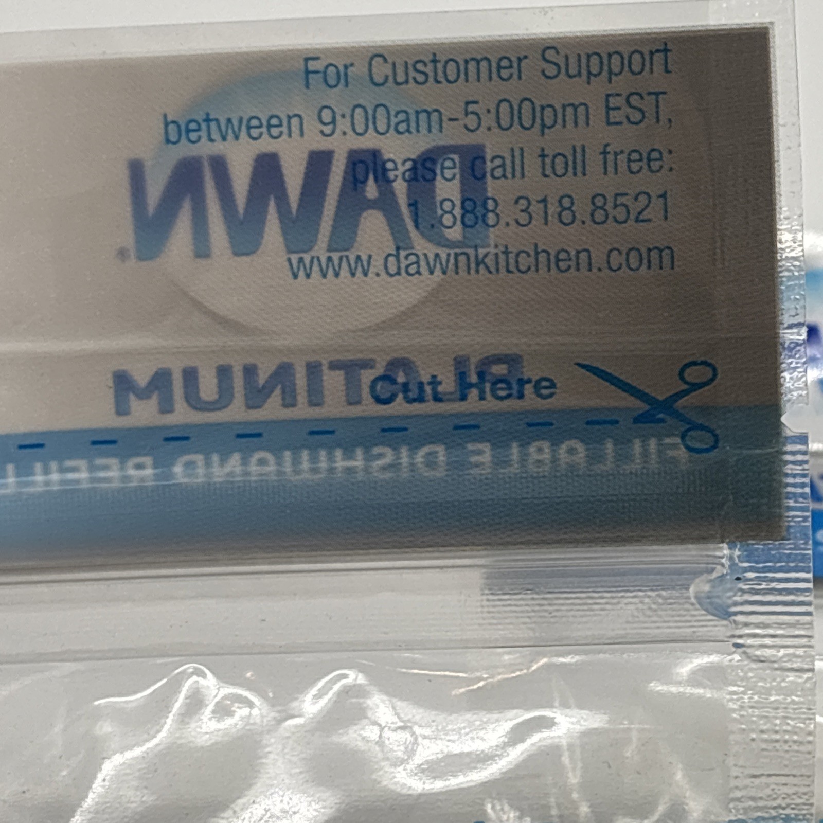 Dawn Platinum Fillable Dishwand Refills Sponges Dish SuperFabric 2 Packs Of 2