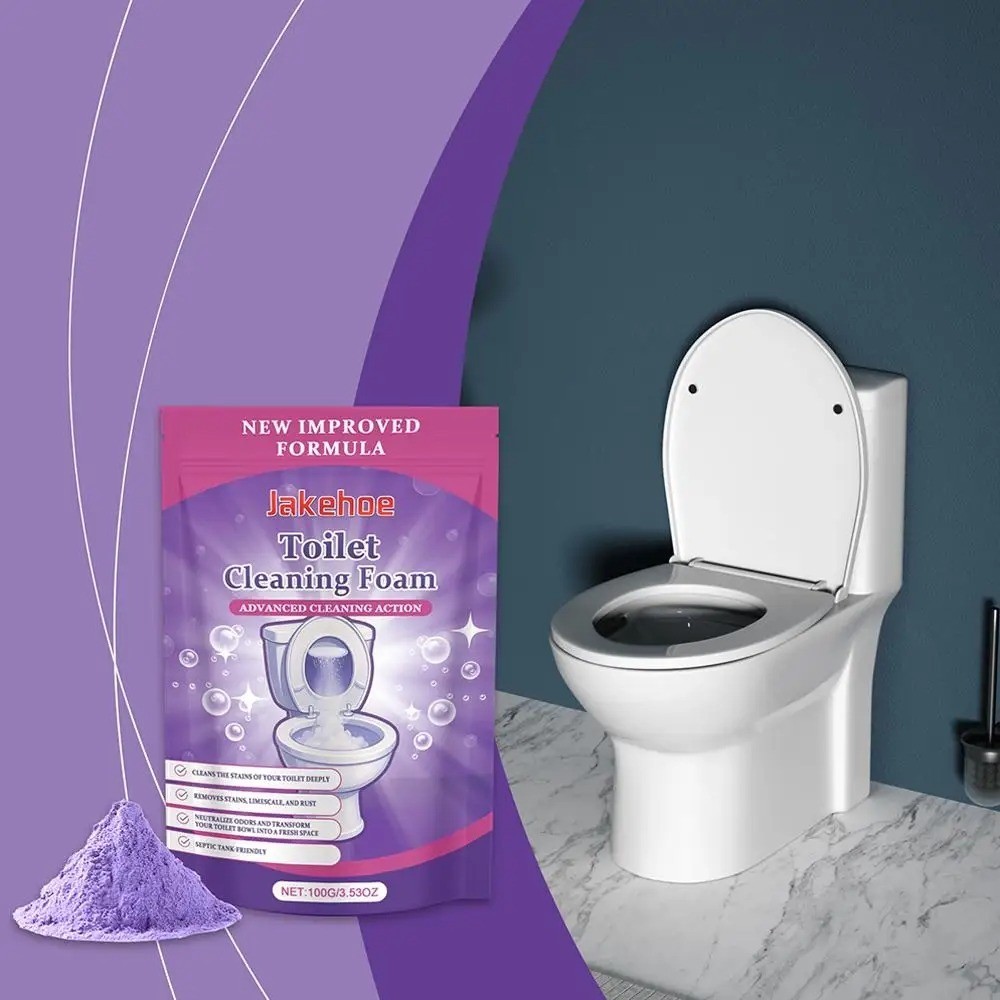 Fizzclean Toilet Foam Cleaner, Toilet Cleaning Foam Insta-Action 100g