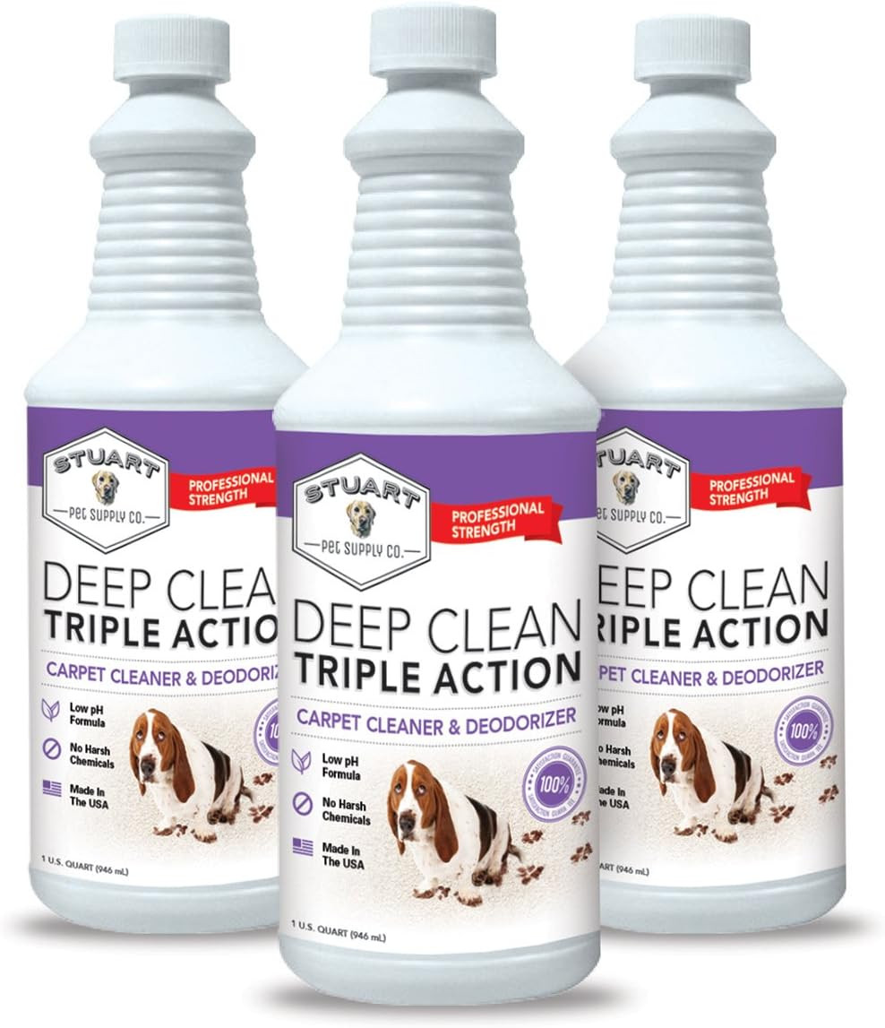 Stuart Pet Supply Co. Professional Strength Deep Clean (Gal.) 3X Carpet Cleaner