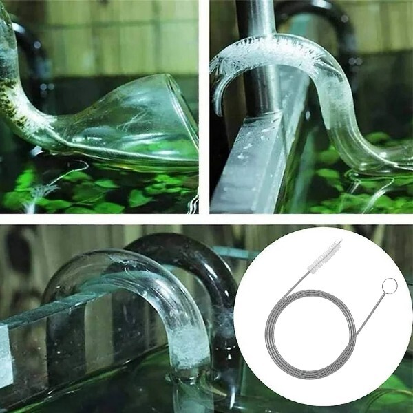 Flexible Brush for Air Tube Hose Skinny Pipe Sink Drain Plumbing Cleaning Tool