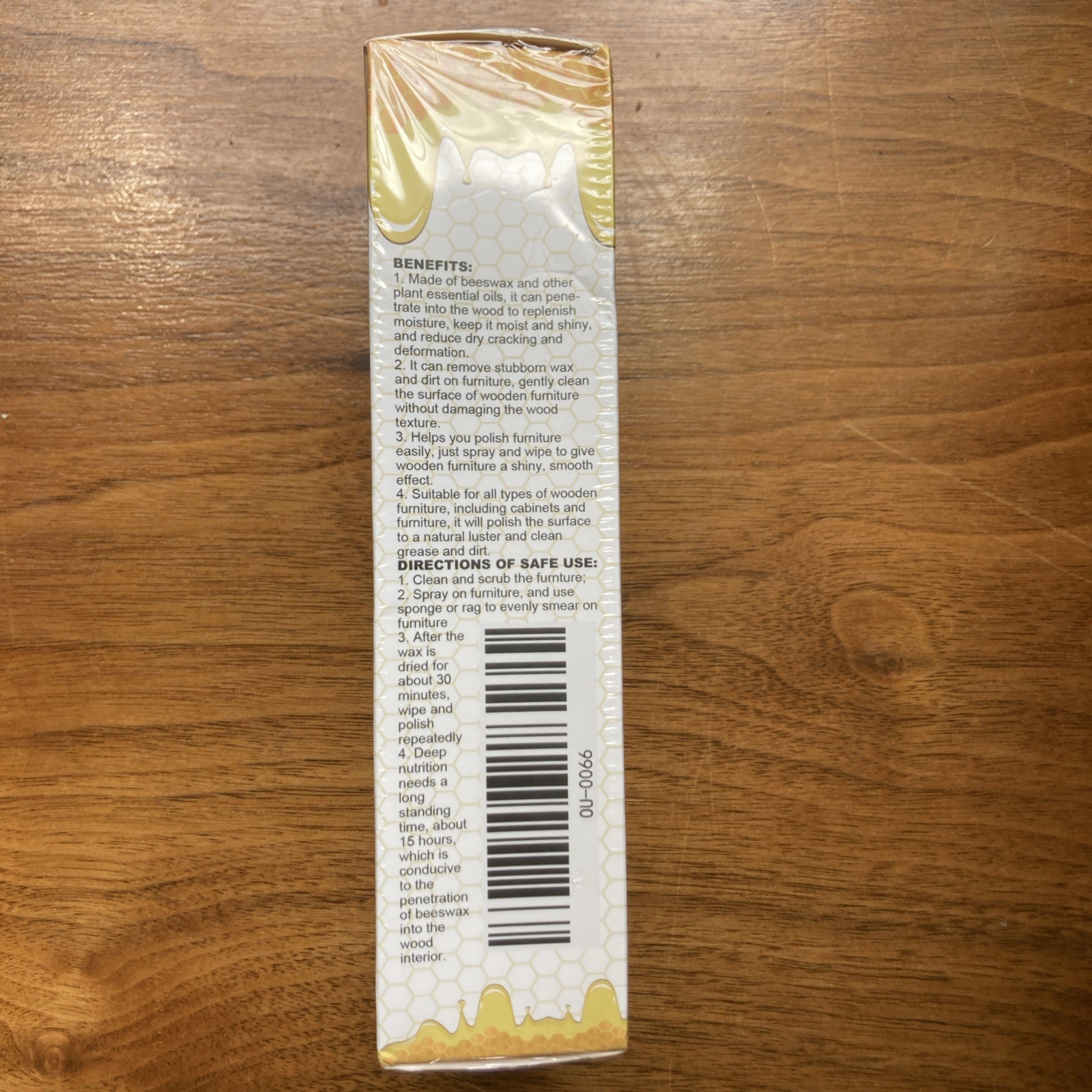 BEEWAX – OUHOE Essential Oil Wood Furniture Wax 120 ml NEW Sealed