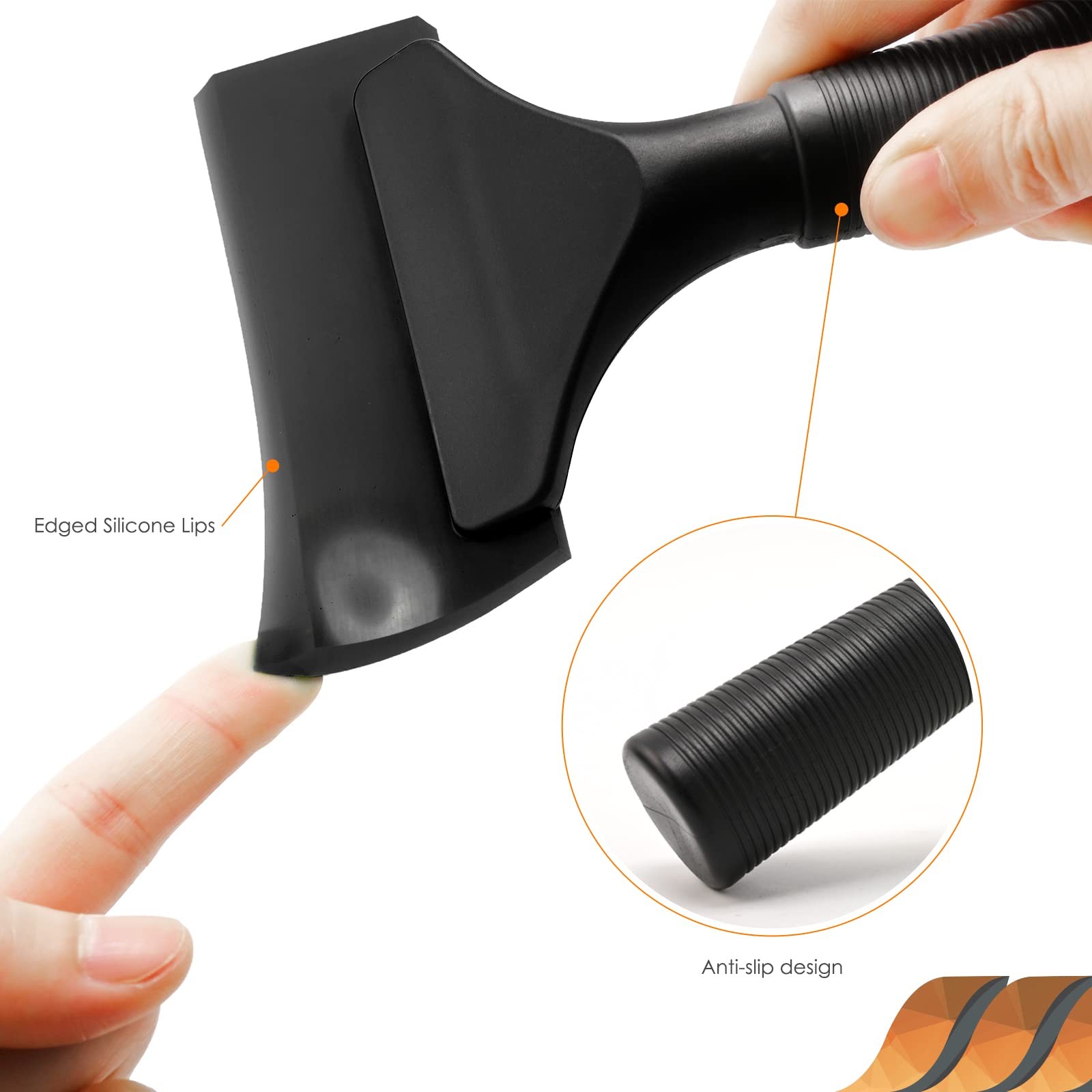 Small Squeegee 5 inch Rubber Window Tint Windshield Scraper for Car,Glass, Mi…