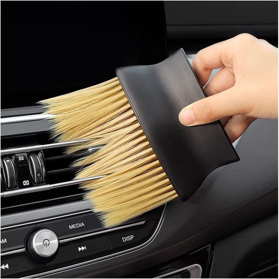 1pc Auto Interior Dust Brush, Car Cleaning Brushes Duster