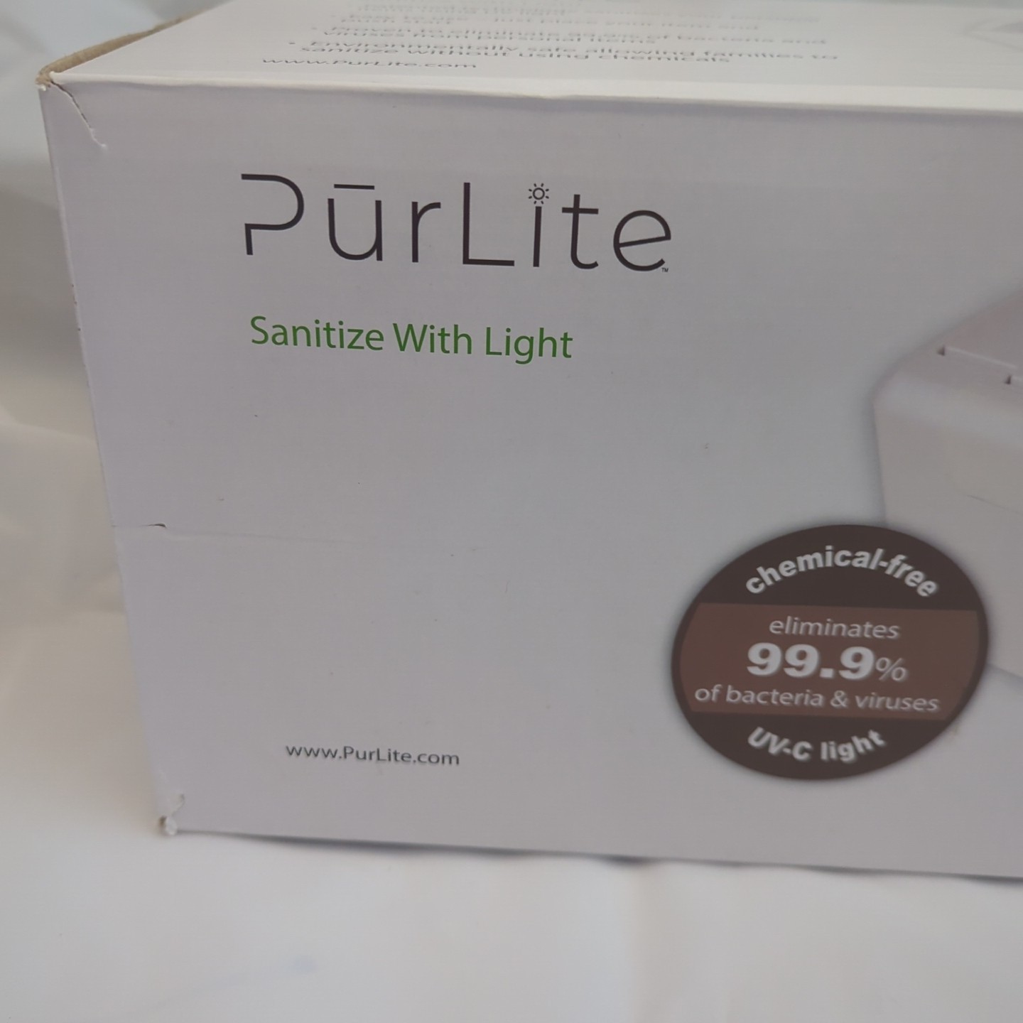 Purlite UV-C Home Sanitizer PL300G Gray