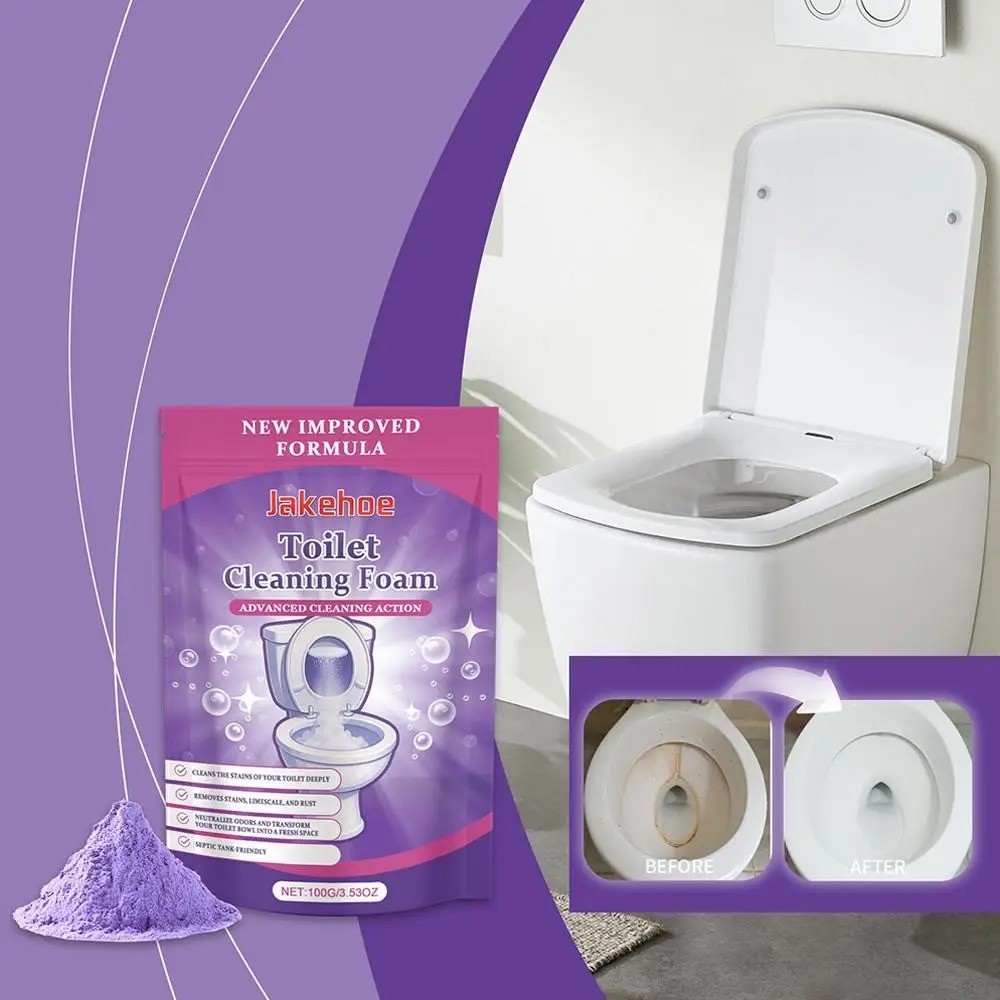 Fizzclean Toilet Foam Cleaner, Toilet Cleaning Foam Insta-Action 100g