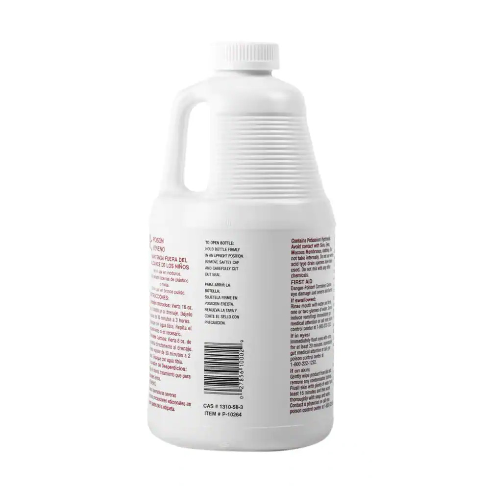 64 Oz. Drain Drain Openers and Chemicals