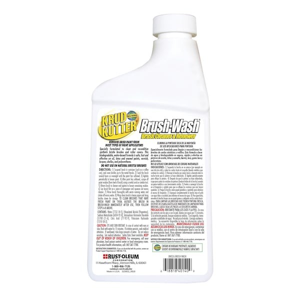 Krud Kutter Bw326 Brush-Wash Cleaner And Renewer, 1 Quart