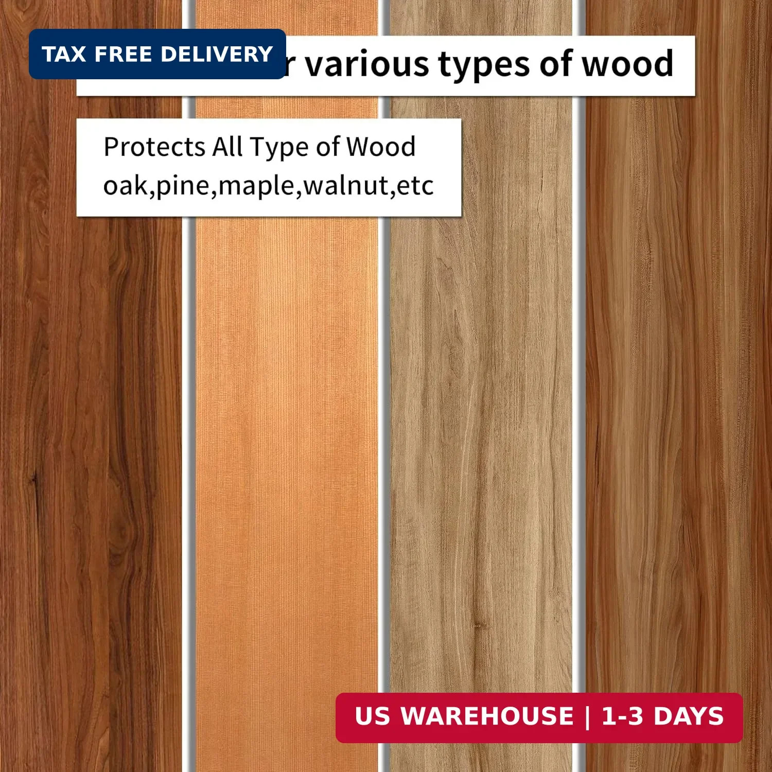8 oz 100% Natural Pure Tung Oil for Wood Finishing Food Grade Safe, Waterproof T