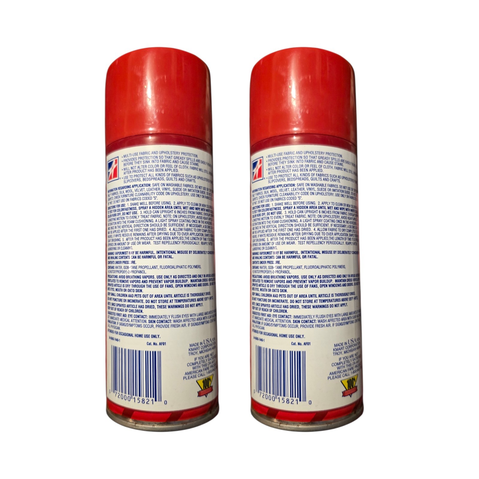 2x American Fare Fabric Protector Water Proofing 14 oz Vintage Original Formula