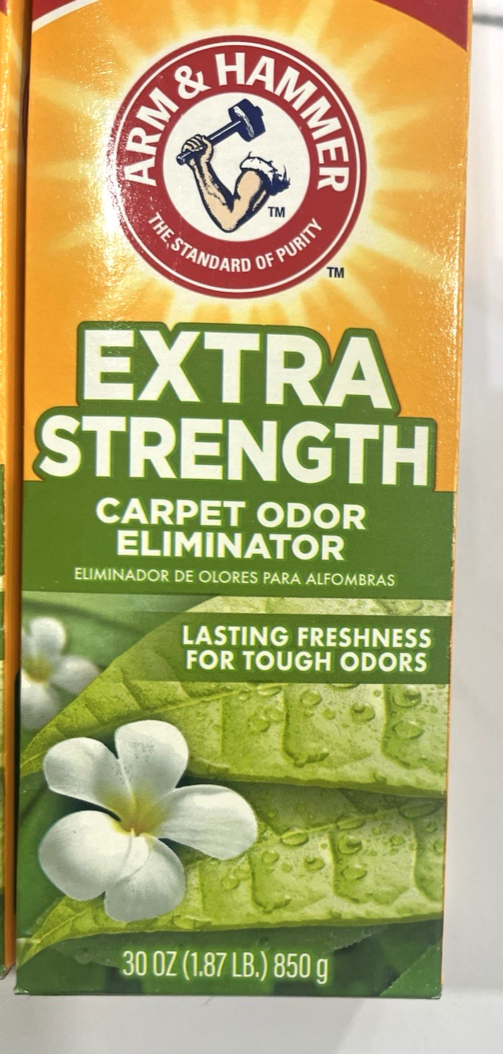 Arm & Hammer Carpet Odor Eliminator Extra Strength Oxi Clean 30oz, Pack of 3