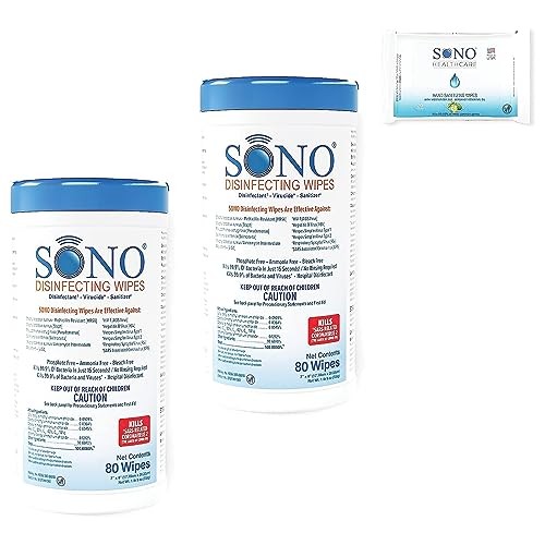 Sono – 160 Count Pack Of 2 Alcohol-Free No Bleach Medical-Grade