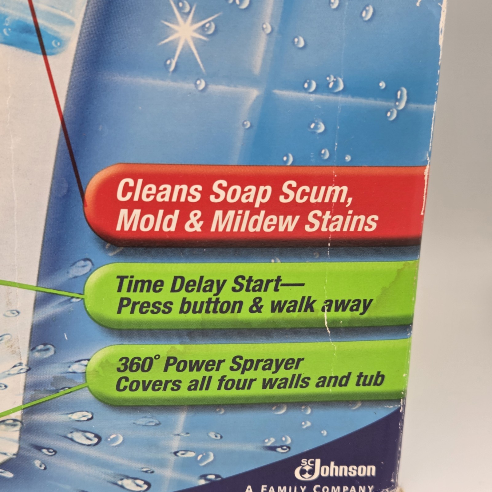 Scrubbing Bubbles Automatic Shower Cleaning Kit With 2 Cleaning Solutions NEW