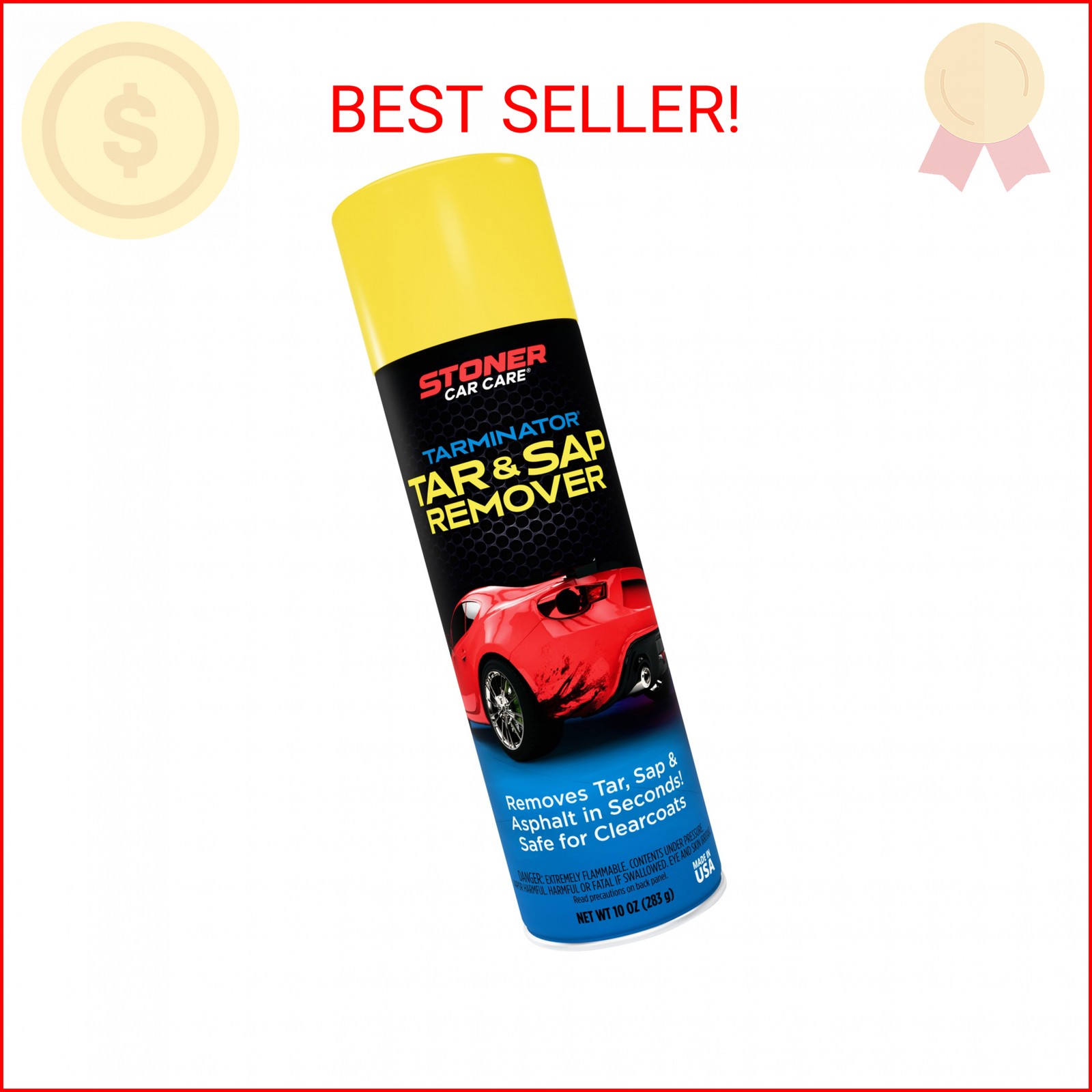 Stoner Car Care 91154 Tarminator Tar, Sap, and Asphalt Remover – Fast Acting Tar