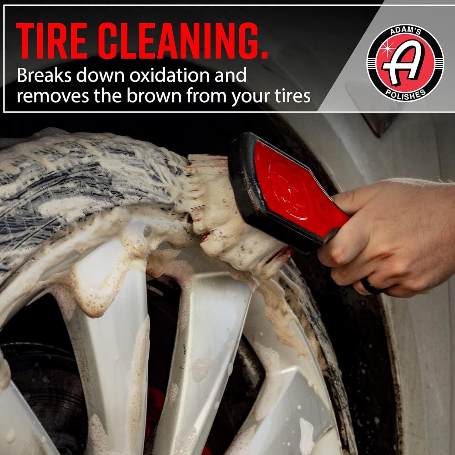Adam’s Wheel & Tire Cleaner Gallon – Professional All In One Tire & Wheel Cleane