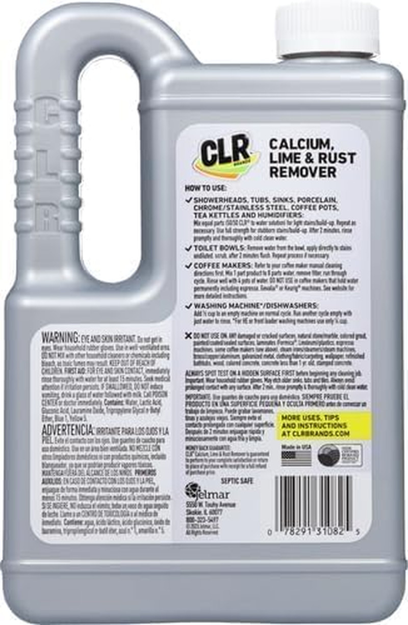 Jelmar CLR PRO CL4PROEA Calcium, Lime and Rust Remover, 28 Oz