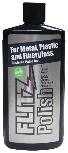 FLITZ All Metal Polish 3.4oz Liquid Formula – Single, or Set of 2