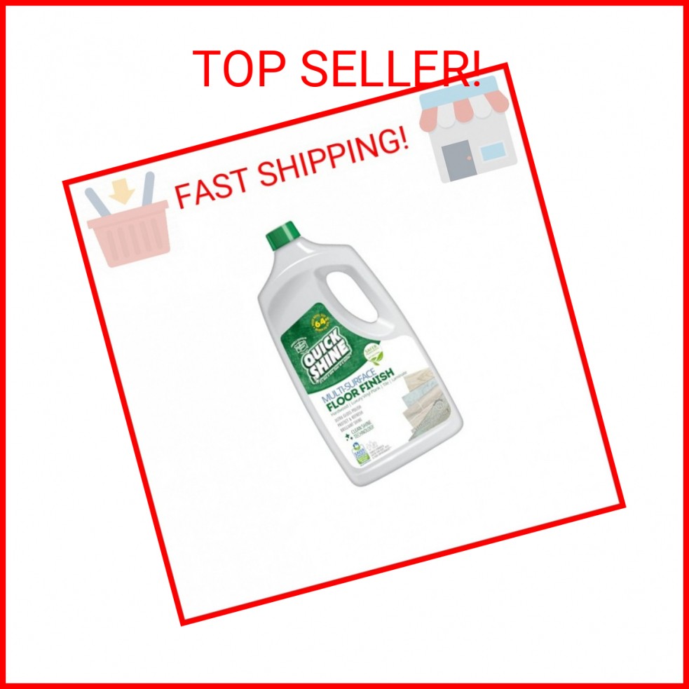 Quick Shine Multi Surface Floor Finish 64oz | Cleaner & Polish to use on Hardwoo