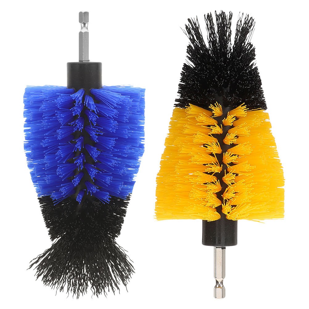 Drill Brush Heads for Electric Cleaning Tasks 2PCS Set