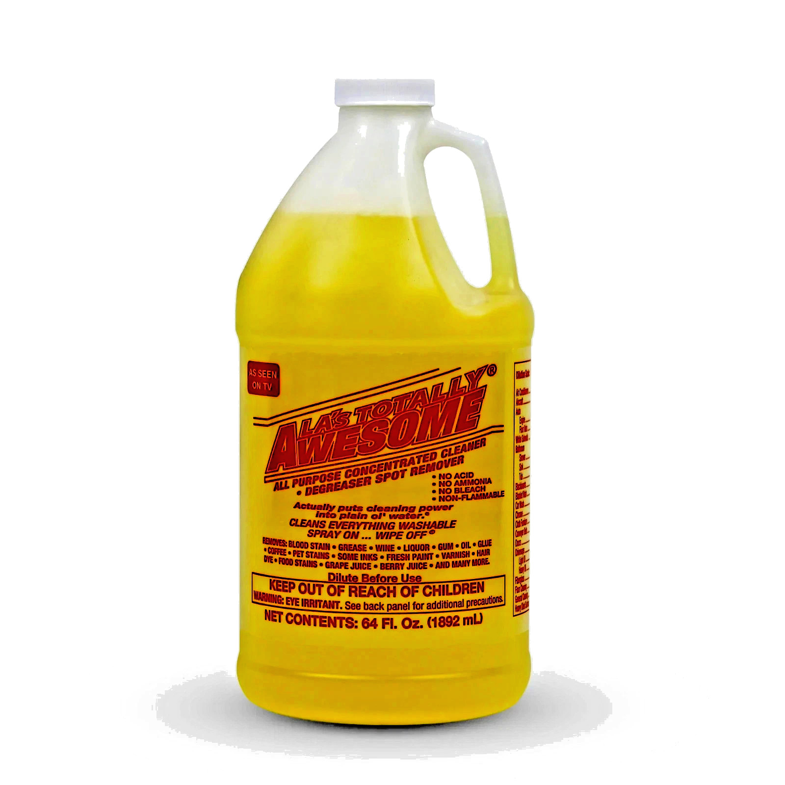 1 Pack – LA’s Totally Awesome All Purpose Cleaner Concentrate 64 oz