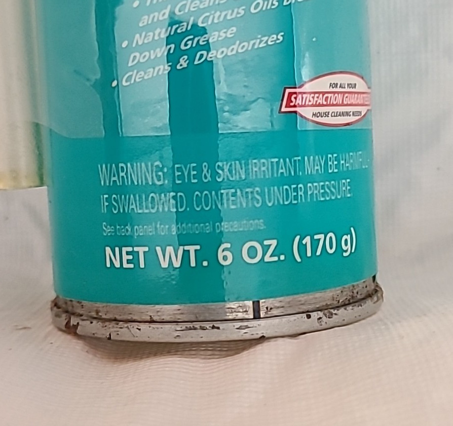 Vintage Fuller Foaming Garbage Disposal Cleaner 6 Oz ORIGINAL FORMULA