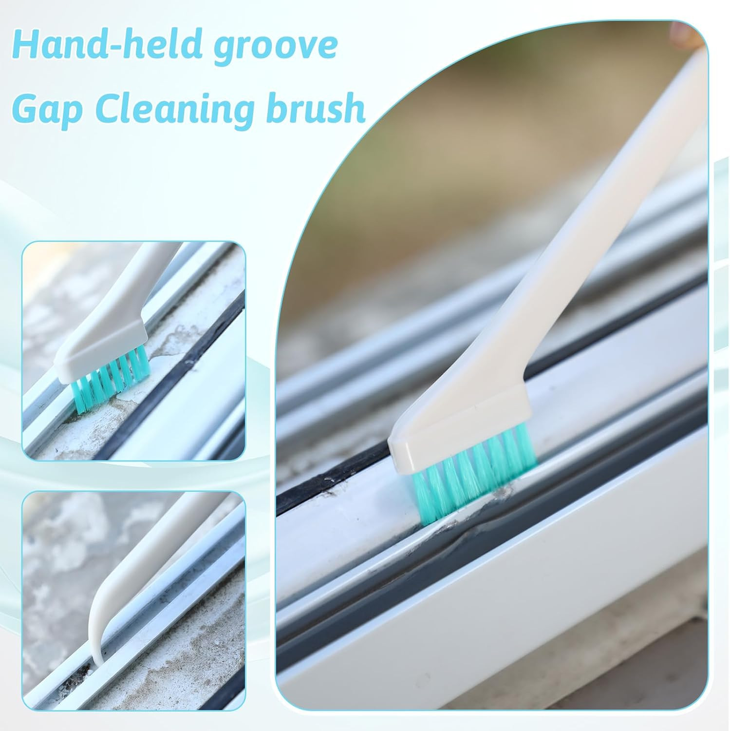 16 Pcs Small Cleaning Brushes Set Crevice Detail Scrub Tools for Tiny Spaces