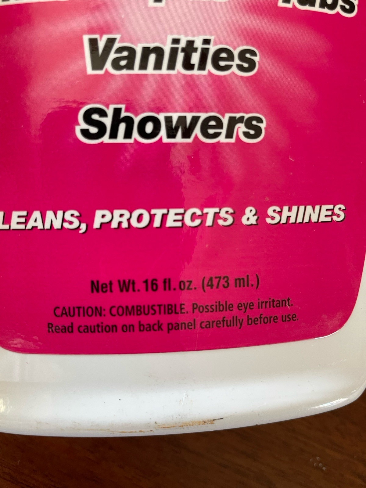 TR Industries GG-1 Gel-Gloss Kitchen and Bath Polish, 16 Fl. Oz Opened