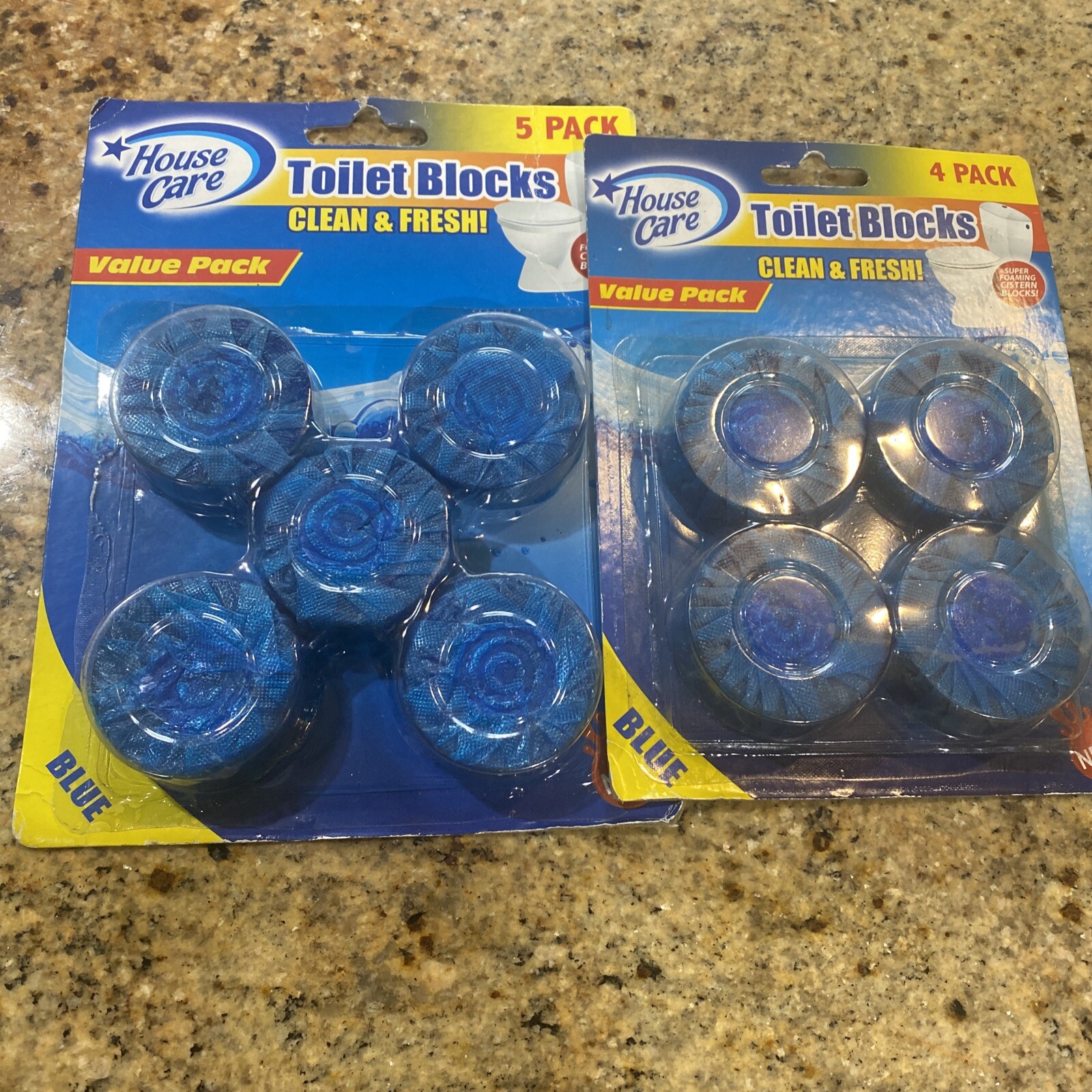 TOLLIET BLOCKS CLEAN & FRESH 9 PACK
