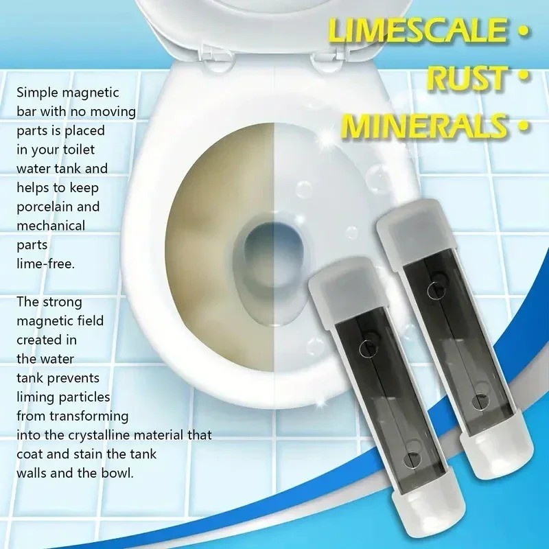 Magnetic Toilet Bowl Cleaner – Long-Lasting Toilet Cleaning Magnet for Restroom