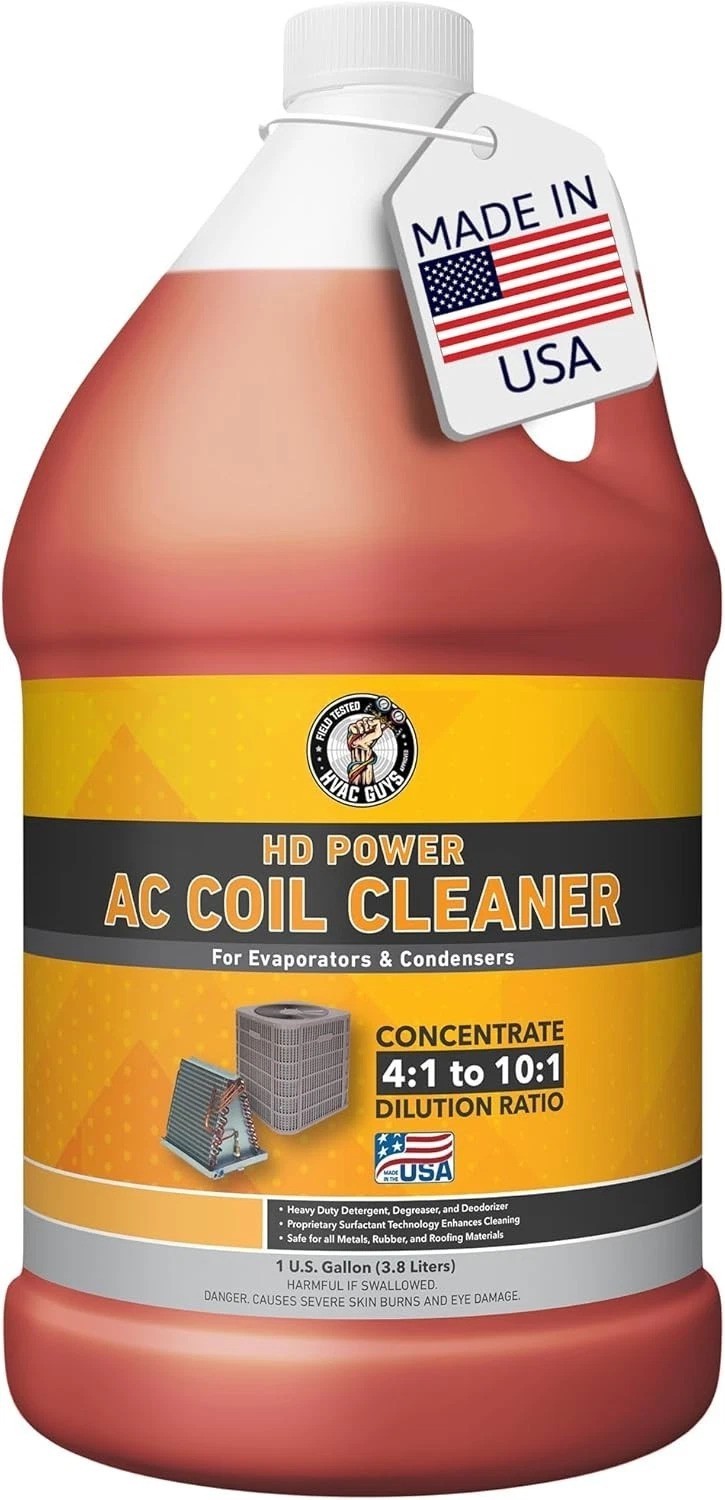 AC Coil Cleaner for All Condensers & Evaporators | No Rinse Evaporator Coil C…