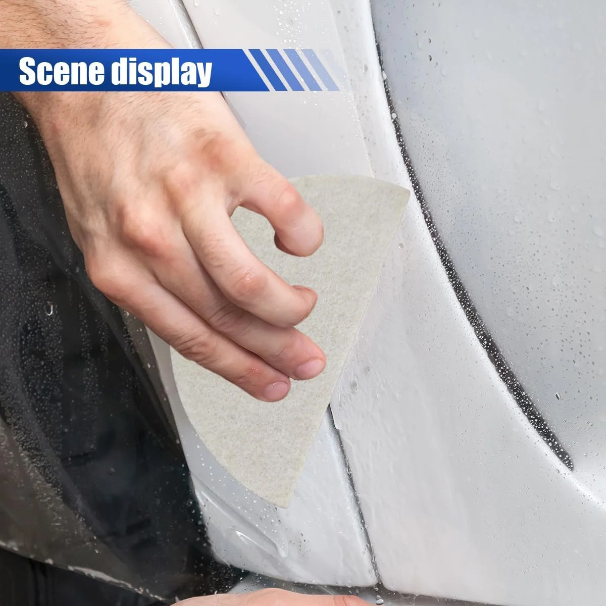 3PCS Soft Wool Felt Squeegee for Vinyl – Shrink Wool Squeegee Car Window Tint To