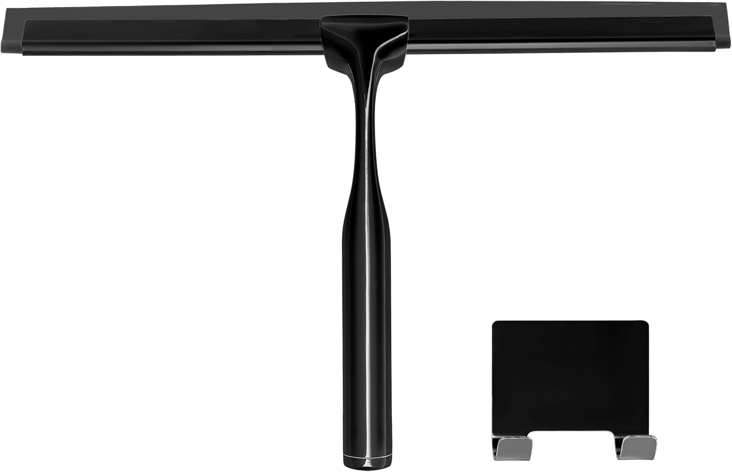 Squeegee for Shower Door, Car Windshield, and Glass Window – 2 Extra Silicone Re