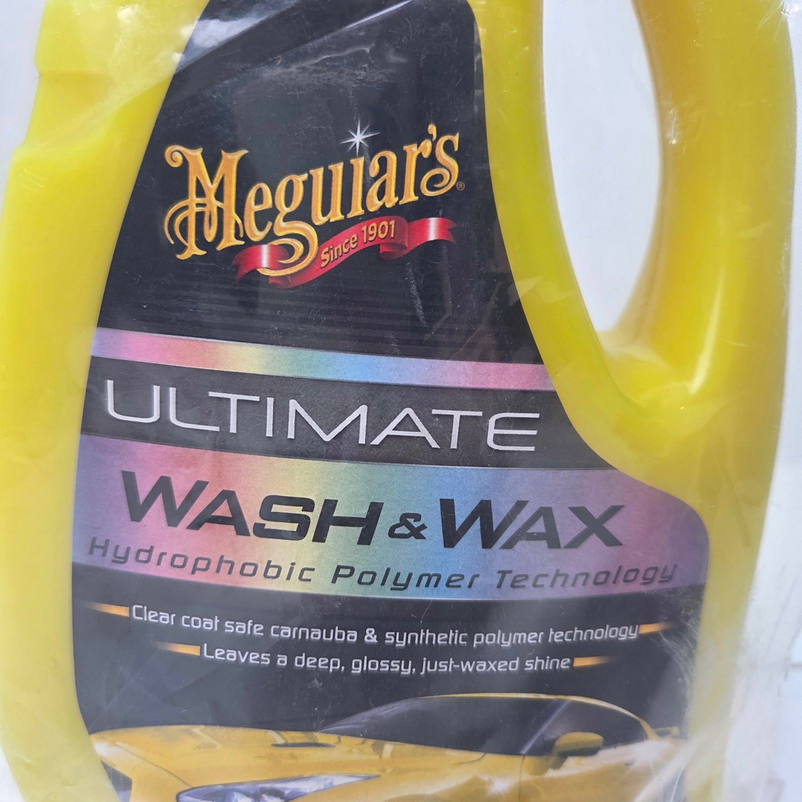 Meguiars Ultimate Wash and Wax Hydrophobic Polymer Technology 48OZ