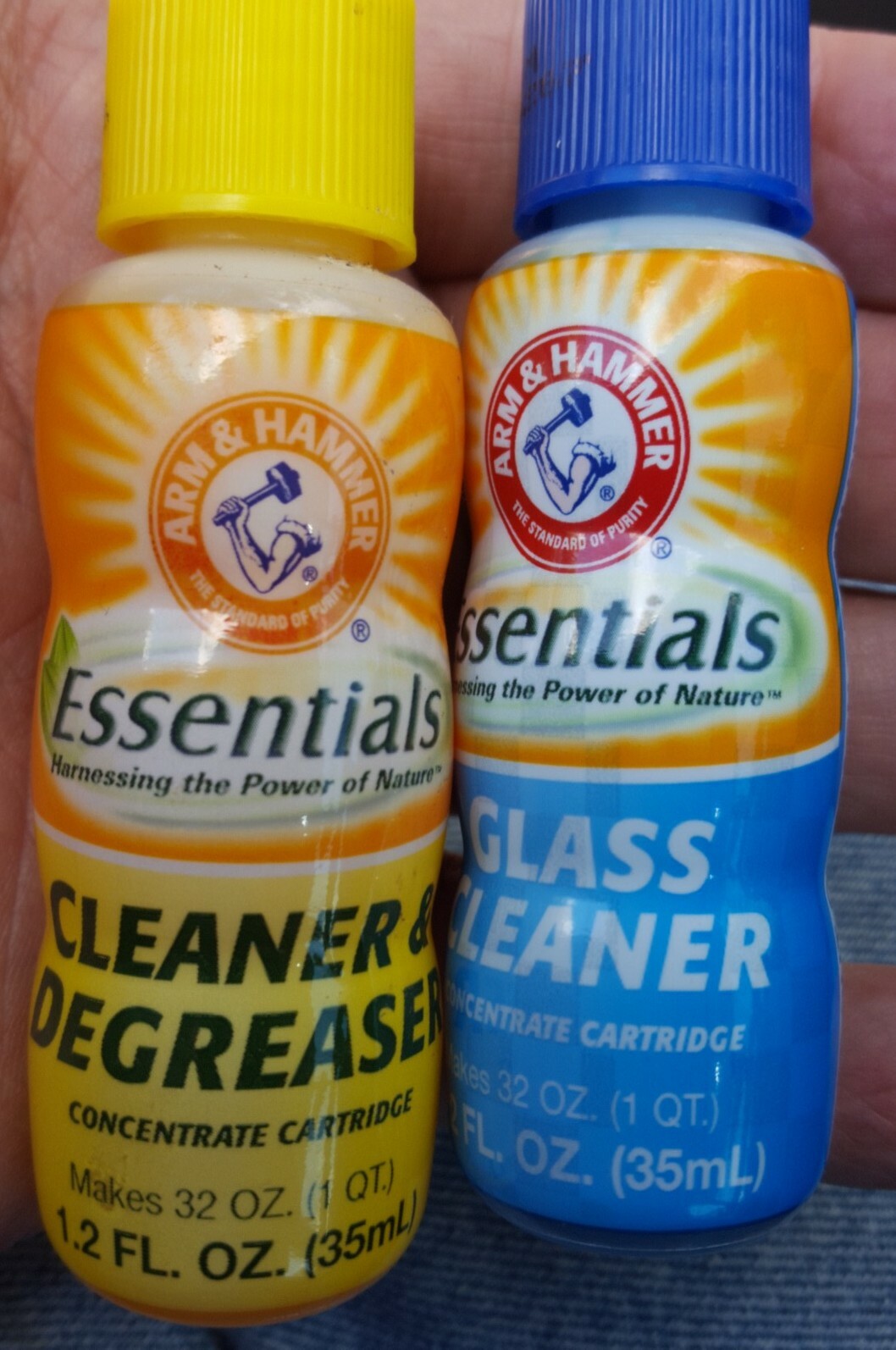10 Glass Cleaner Concentrate Arm & Hammer & 10 A&H DEGREASER