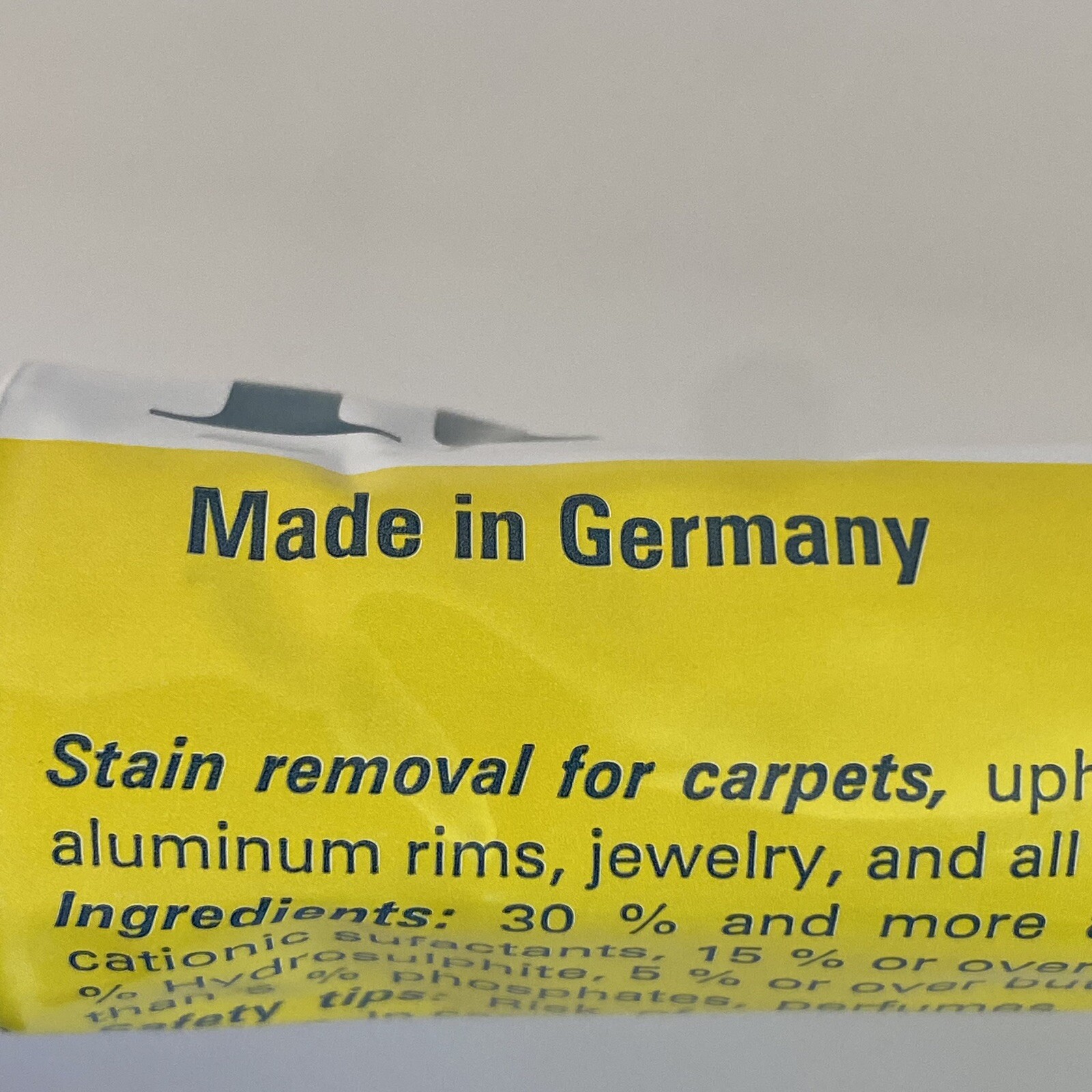 It Works Stain Remover Germany NEW 3.38 Oz. Cleaner Whitener Spot Remover Sealed