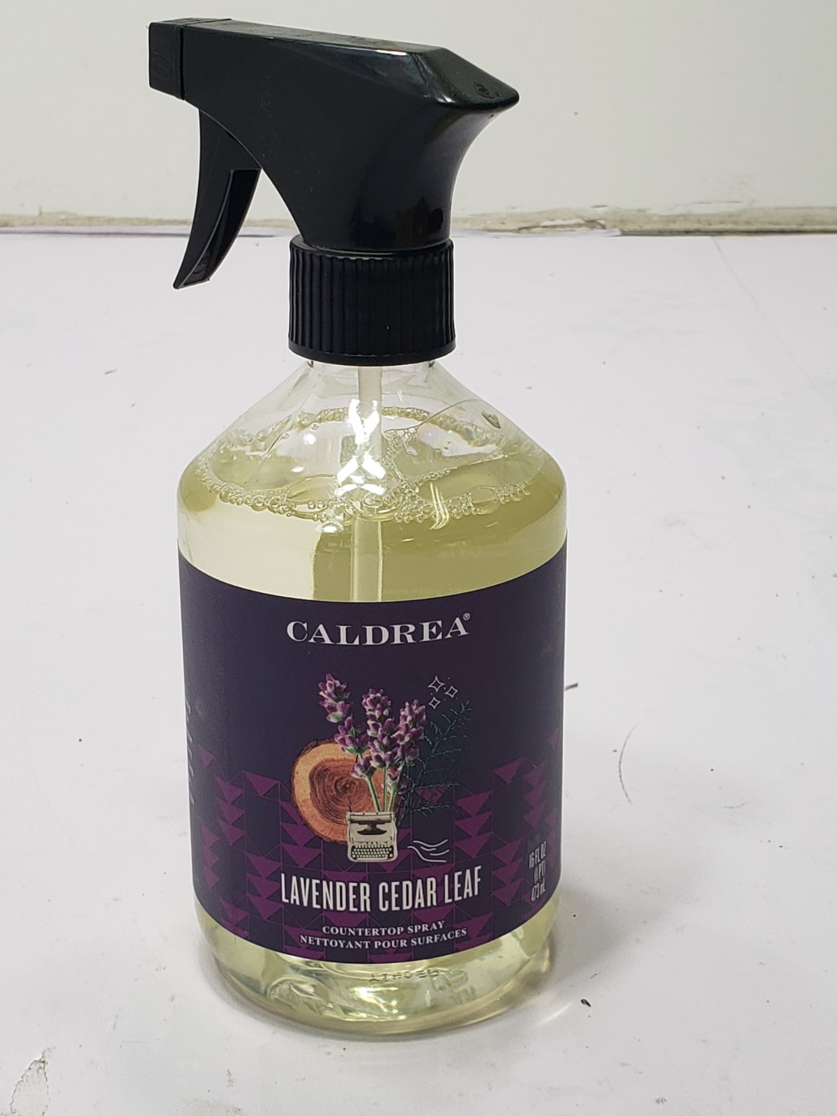 Caldrea Lavender Cedar Leaf Countertop Spray Scent No. 26 16 fl oz/ 473 mL