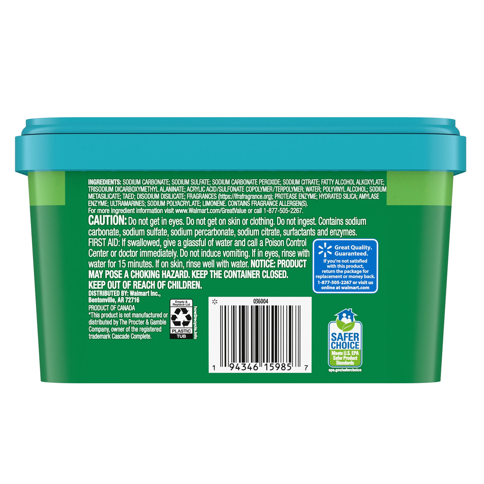 Automatic Dishwasher Pacs, Fresh Scent, 78 Count