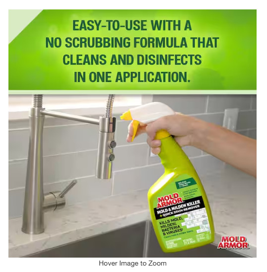 32 oz. Mold and Mildew Killer and Quick Stain Remover