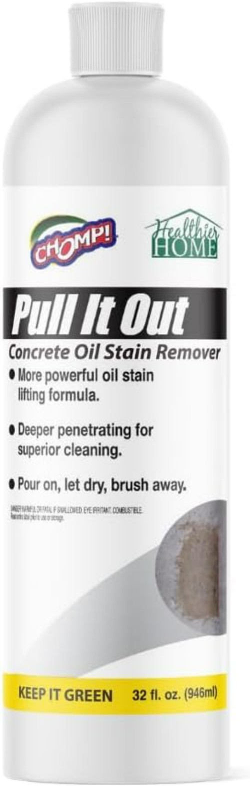 Concrete Oil Stain Remover: Pull It Out Removes and Cleans Oils, Greases from…