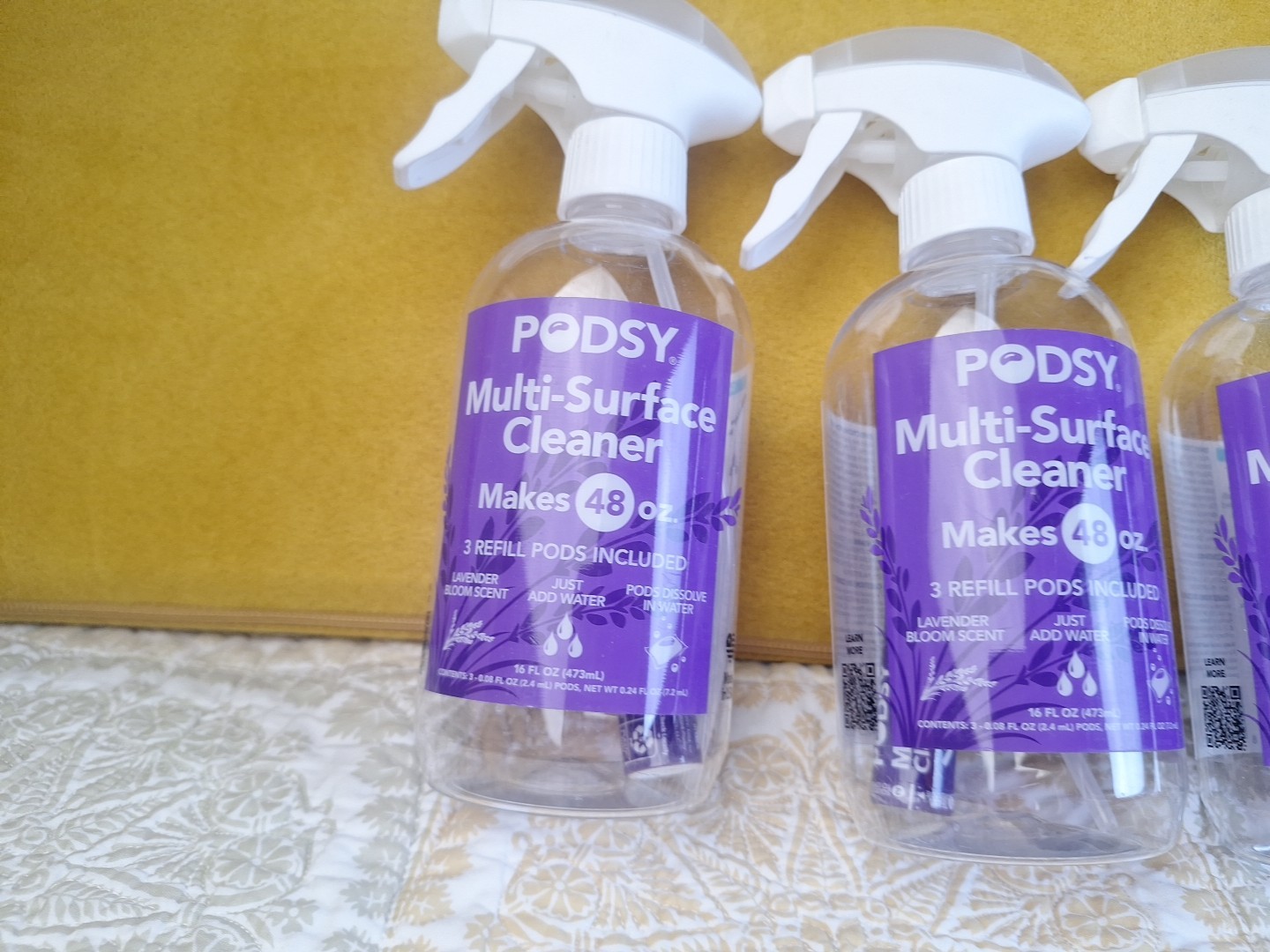 Podsy Lot of 6 Multi Surface Cleaner 16 fluid Ounces