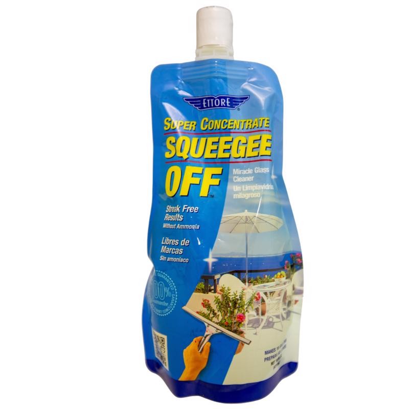 Ettore Squeege Off Glass Cleaner 16 oz Liquid No Ammonia