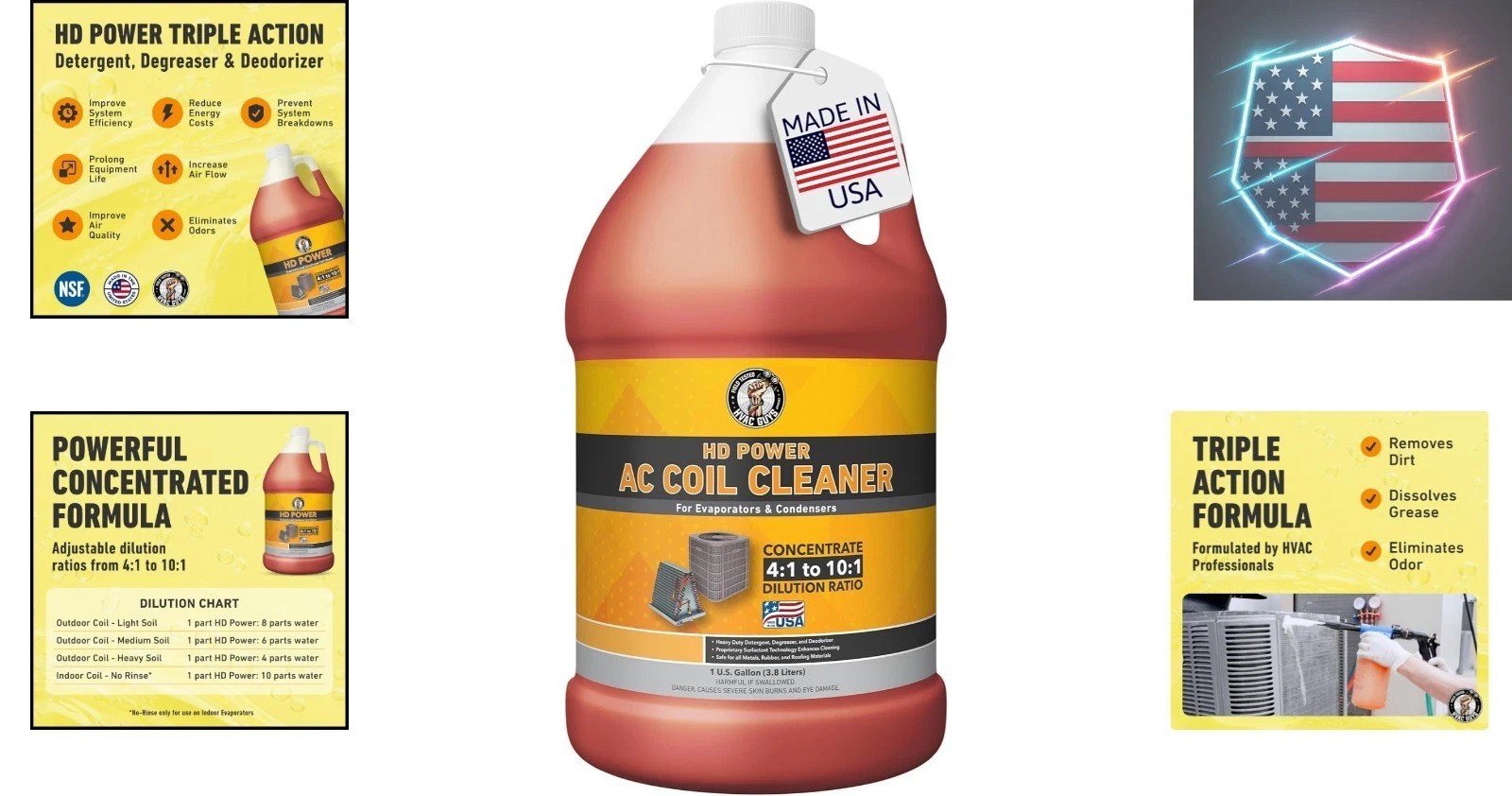 AC Coil Cleaner for All Condensers & Evaporators | No Rinse Evaporator Coil C…