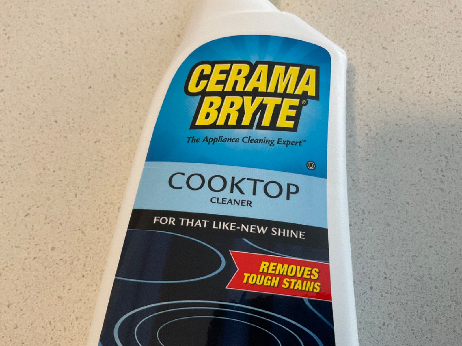 Cerama Bryte 18oz Removes Tough Stains Cooktop and Stove Top Cleaner Sealed NEW