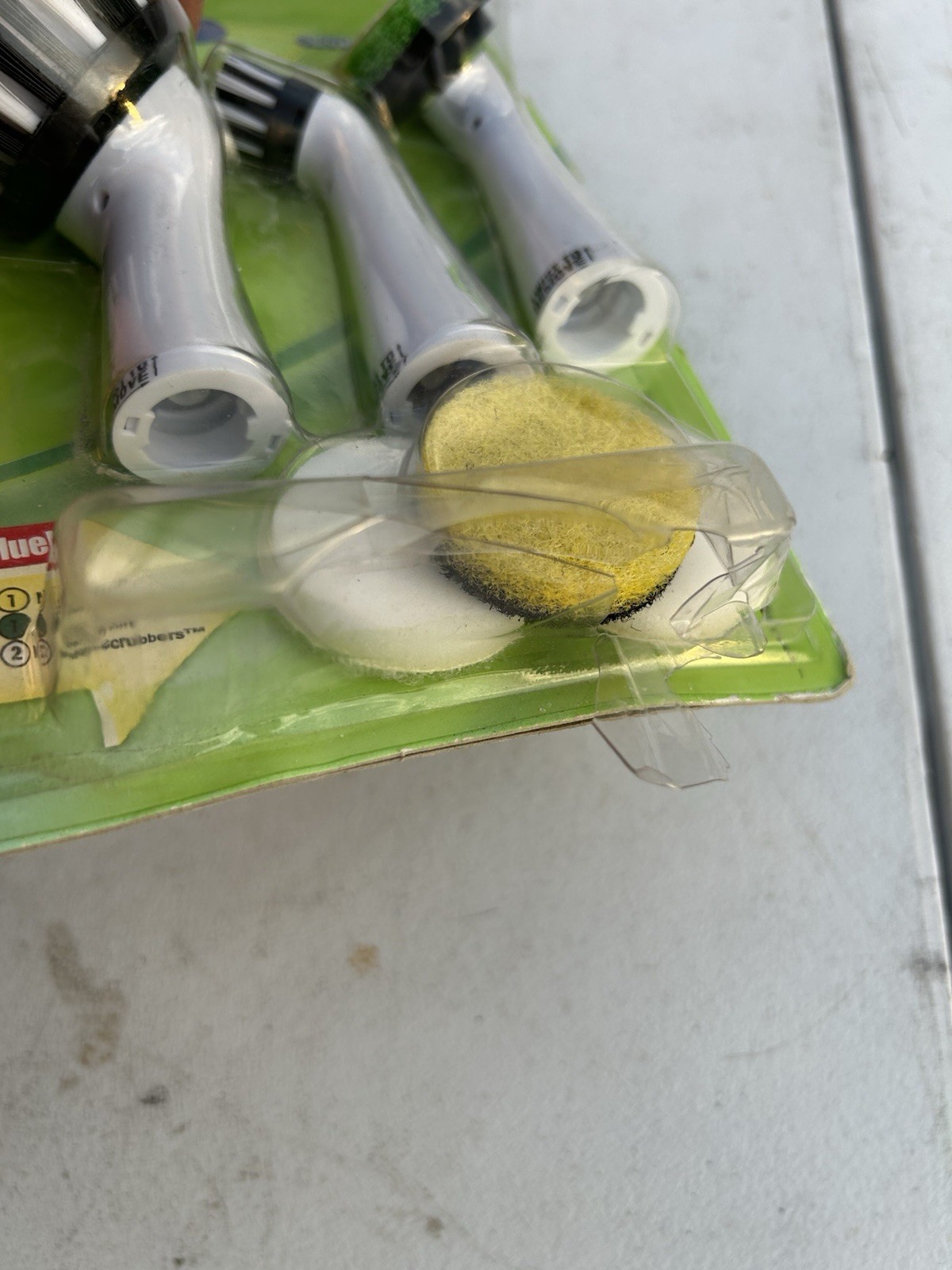 Scrubbing Bubbles Sonic Scrubbers Power Cleaning Tool All Purpose Accessory Pack