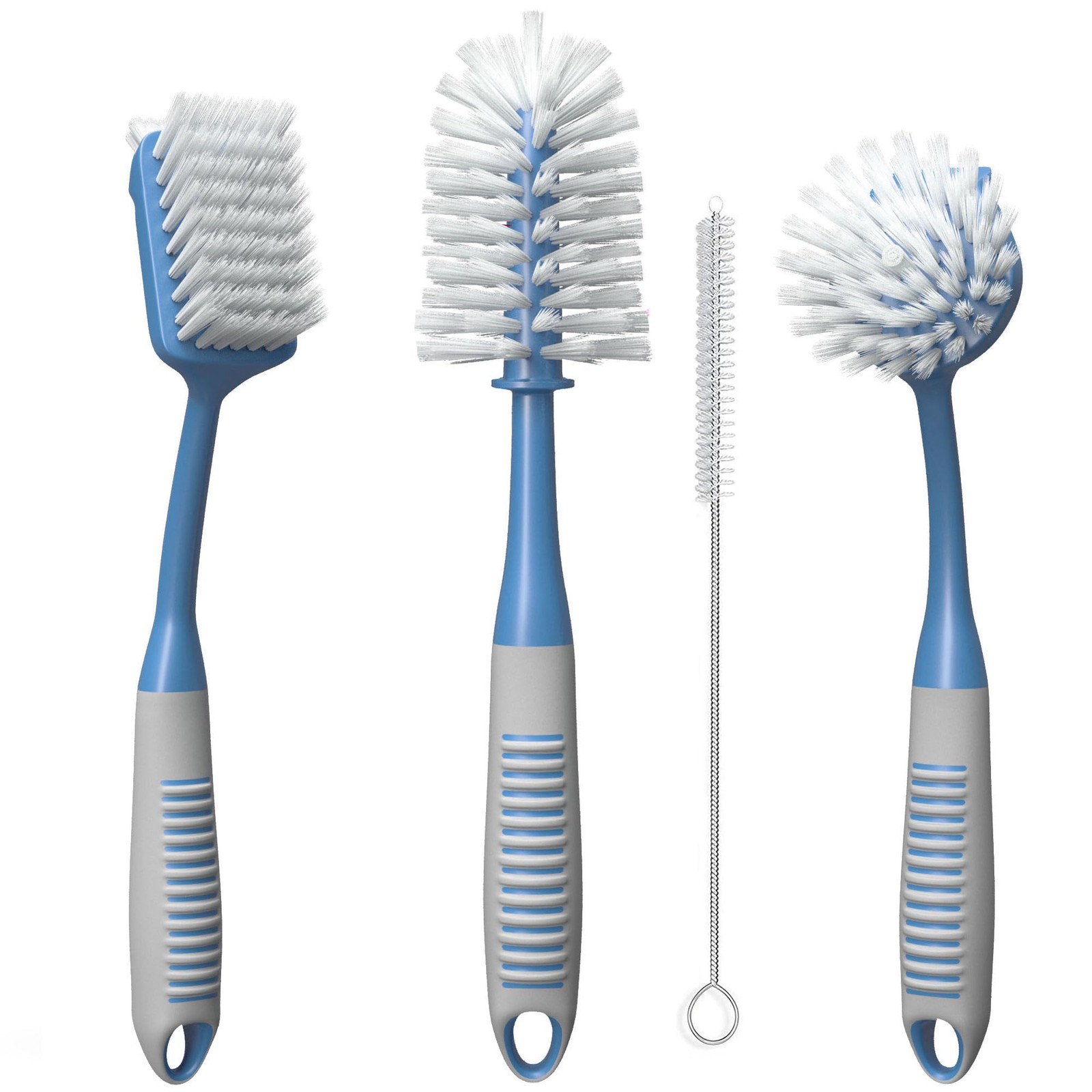 Dish Brush Set Of 4 With Bottle Water Brush Dish Scrub Brush Scrubber Brush And