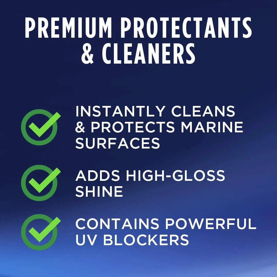 Marine Speed Detailer – Instantly Shines And Protects – UV Protection, 32 fl. oz