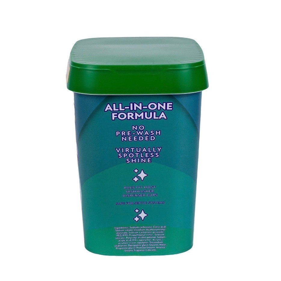 Member’s Mark Dishwasher Pacs, 105 ct – Platinum Clean, Automatic.