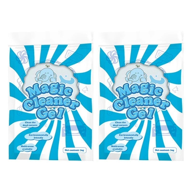 2 Packs Cleaning Gel for Car Detailing Putty Car Vent Cleaner Cleaning Putty Gel